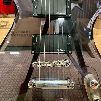 B.C. Rich Warlock Acrylic 1999 - Transparent Black image 4