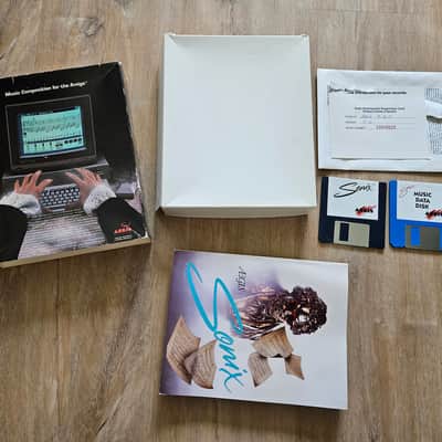 AEGIS Sonix 2.0 - for Amiga Computer - Waveform Draw Software Synthesizer image 5
