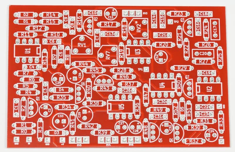 Flanger BF2 PCB diy pedal image 1