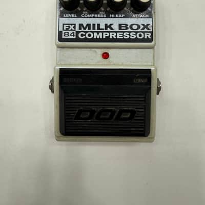 DOD Milk Box Compressor FX84 White 1990s | Reverb Canada