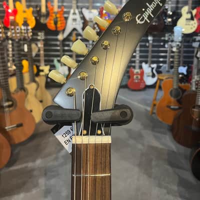 Epiphone '58 Korina Explorer - Aged Natural (White Pickguard) image 3