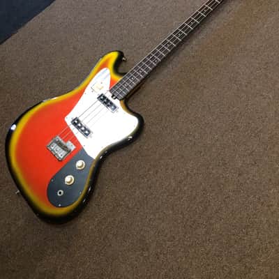 Teisco Del Rey EB200 60's Candy Corn image 4