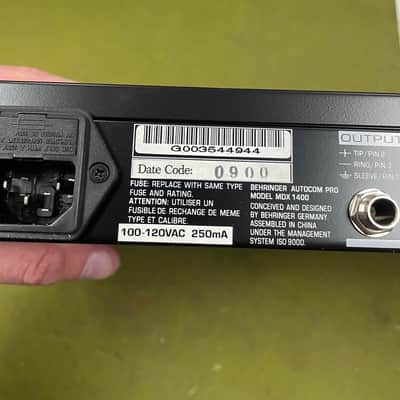 Behringer Autocom Pro MDX1400 Compressor / Limiter- Black / Silver image 6
