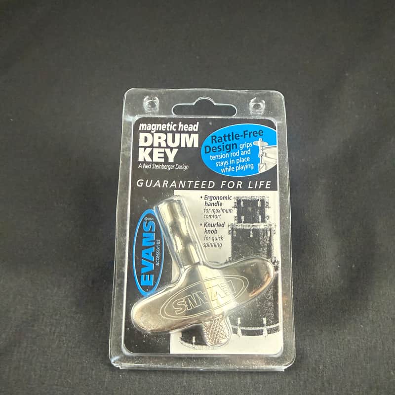 Evans DADK Magnetic Head Drum Key 2001 - 2020 - Black / Chrome image 1