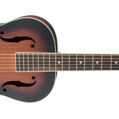 Gretsch G9220 Bobtail Round-Neck A.E., Mahogany Body Spider Cone Resonator Guitar, Fishman Nashville Resonator Pickup, 2-Color Sunburst image 14