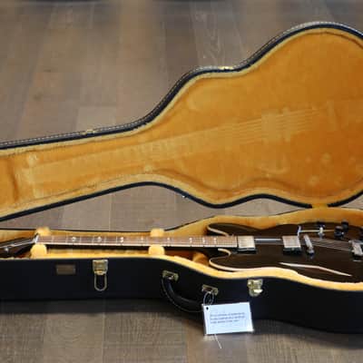 Minty! 2022 Gibson Custom Shop '64 Trini Lopez Semi-Hollow Electric Guitar Black Ebony + COA OHSC image 22