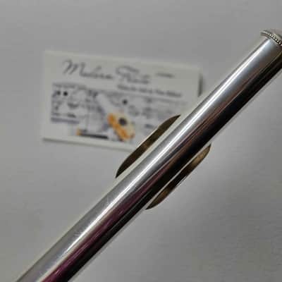 Vintage Haynes Sterling Silver Handmade C Flute Headjoint Professional image 9