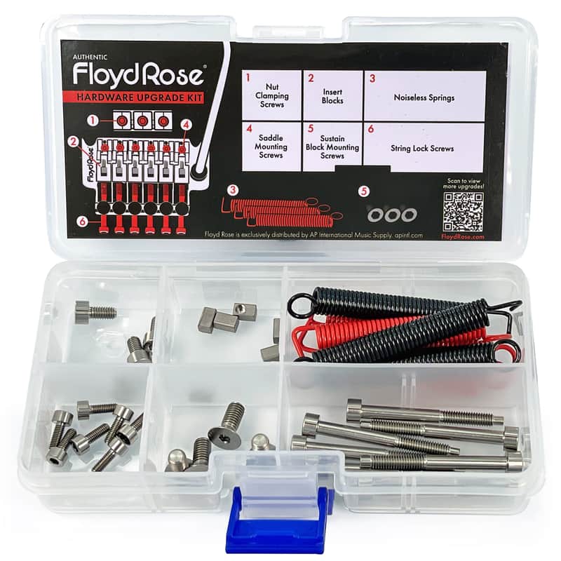 Floyd Rose Genuine Titanium Hardware Upgrade Kit FRUK1-TI image 1