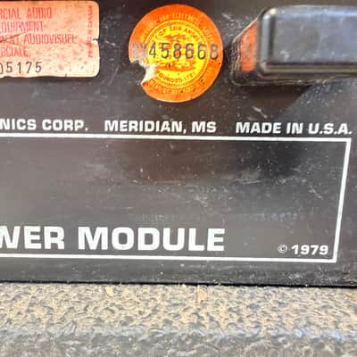 Peavey MP-4 Mark III 100H 4-Channel Powered Mixer Amp Head – Made in USA 1979 image 12