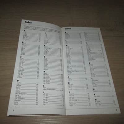 Roland Original 1992 Catalog (with JD-800) - Original Vintage Synthesizer Brochure image 2
