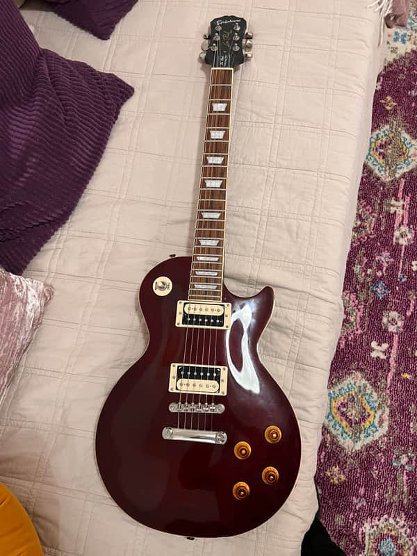Epiphone Les Paul Traditional Pro-II 2016 - 2019 - Wine Red image 1