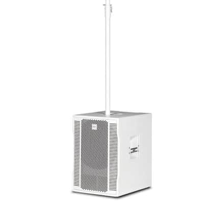 RCF EVOX 12 White Portable Active 2-Way Column Array PA / DJ System 1400 Watts image 1