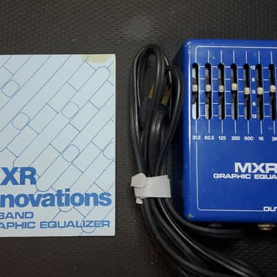 MXR MX-108 Ten Band Graphic Equalizer 1976 - 1984 - Blue image 1