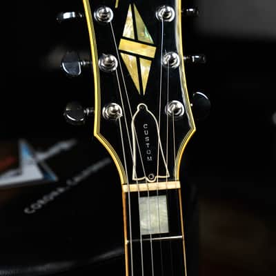 1978 Greco EG-600 Les Paul Custom, "Black Beauty" 3PU, Made in Japan - Black / Pro Setup image 5
