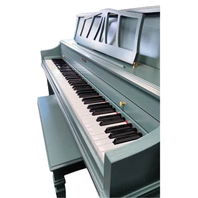 Used Baldwin Console Piano 1987 Model 2044-S With Bench Painted Rocky River image 4