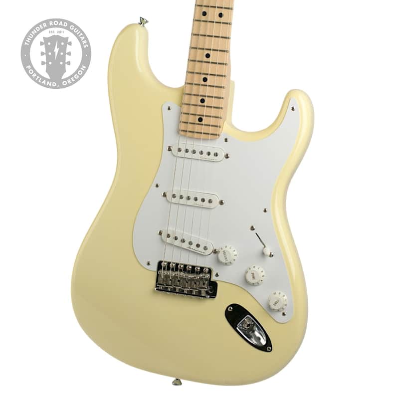 2011 Fender Eric Clapton Stratocaster Olympic White w/MDX and TBX Controls #US11194070
