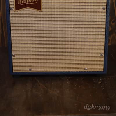 Benson Vinny Reverb Combo Blue Tolex, Wheat Grille image 2