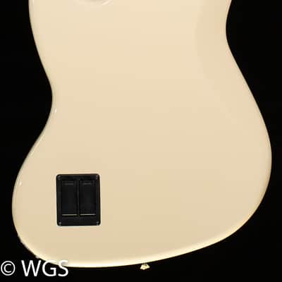 Fender Deluxe Active Jazz Bass Olympic White Pau Ferro (791) image 4