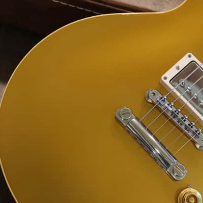 Minty! 2019 Gibson Custom Shop Historic 1957 Les Paul Electric Guitar Gold Top w/ Brazillian Fretboard + COA OHSC image 4