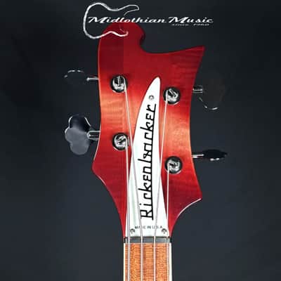Rickenbacker - 1999 4003 4-String Stereo Bass Guitar - Fireglo Gloss Finish w/Original Case USED image 4