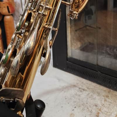Selmer USA Baritone Saxophone (Eb) Polished Brass 1990s USA image 10