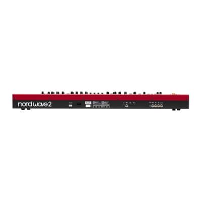 Nord Wave 2 61-Key 4-Part Performance Synthesizer Bundle w/ Soft Case and Cover image 6