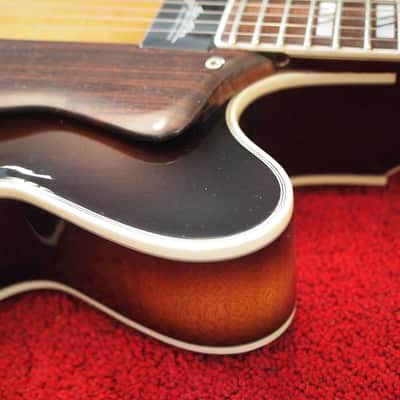 Hofner A.Z. Standard Attila Zoller 1982 -1984 brown sunburst image 10