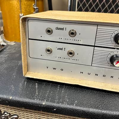 Gibson GA 200 Rhythm King Crestline Amplifier Head 1962 1963 image 4