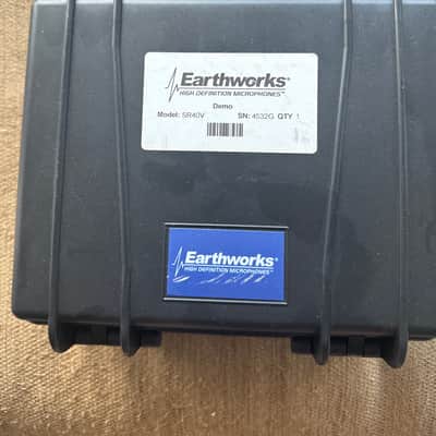Earthworks SR40V Handheld Condenser Microphone 2010s - Black image 2