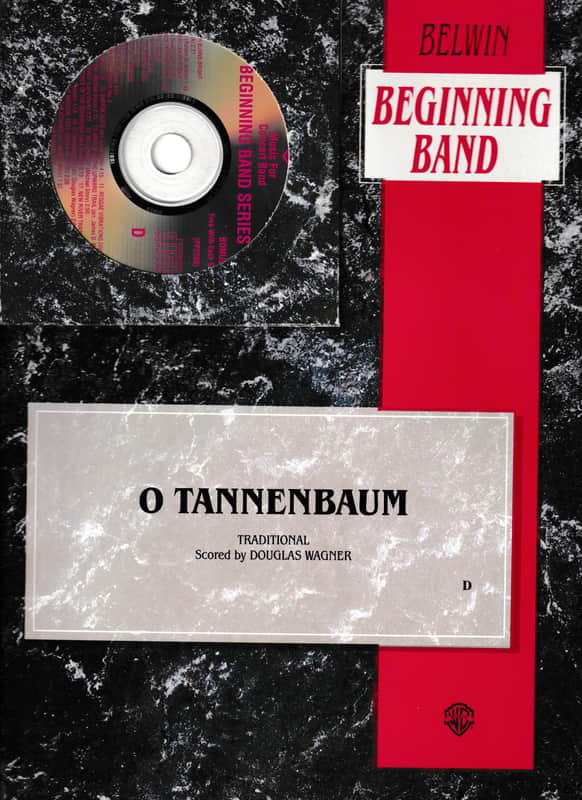 Belwin "O Tannenbaum" Belwin Beginning Band Traditional Scored by Douglas Wagner 1997 image 1