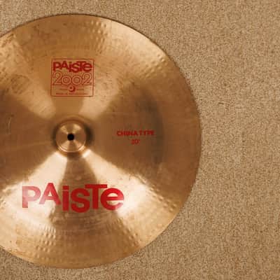 Paiste 2002 Series 20" China Type Cymbal 1862g image 2