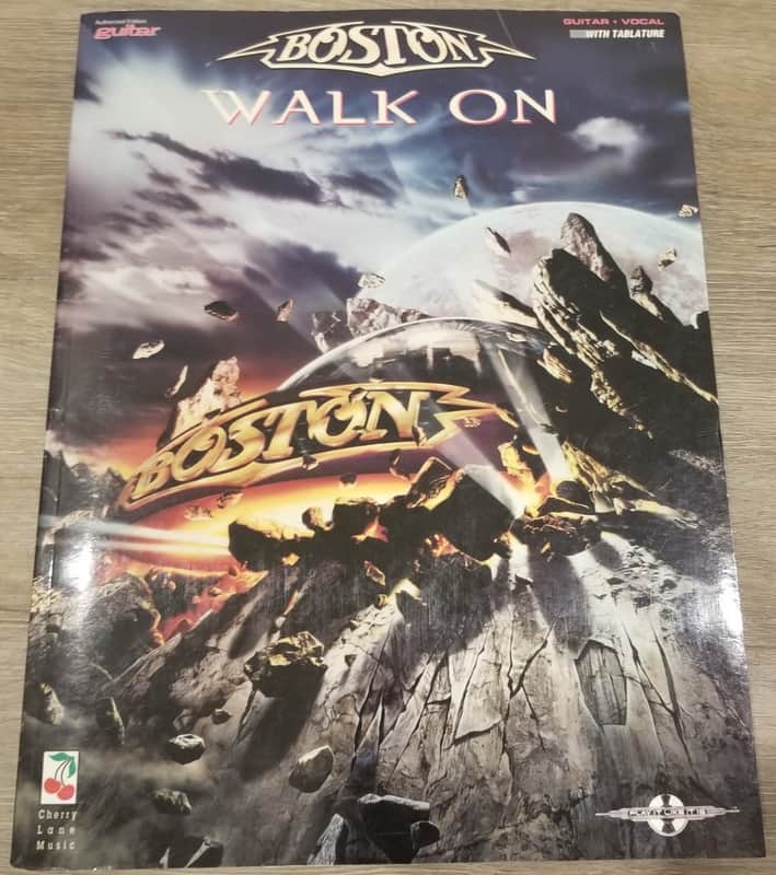 BOSTON - WALK ON - GUITAR TAB BOOK - TABLATURE - MUSIC SONGBOOK image 1
