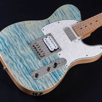 Michael Kelly MK55MFBMSO Mod Shop 55 Duncan Quilt Maple Top & Roasted Neck 6-String Electric Guitar image 1