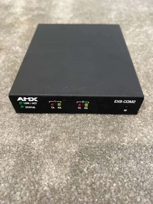 AMX EXB-COM2 Serial Control Extender – RS-232 Integration, Compact Design – Excellent image 1