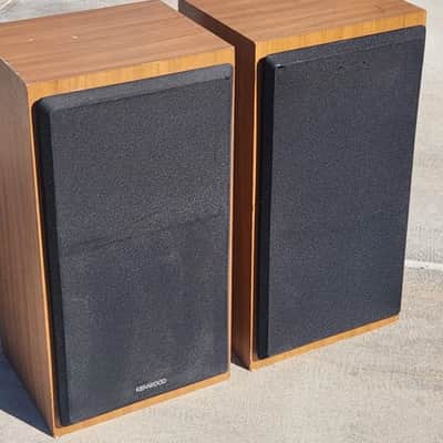 Kenwood Kenwood Ks-H51 Floor speakers 80s  - Wood cabinet image 1