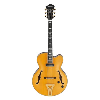Ibanez PM3CNAL Pat Metheny Signature Hollow Body Guitar - Natural Amber image 2