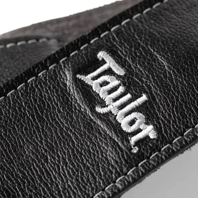Taylor 2.5" Leather / Suede Strap - Black image 2