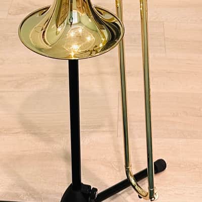 Yamaha YSL-354 Standard Trombone 2010s - Lacquered Brass image 2