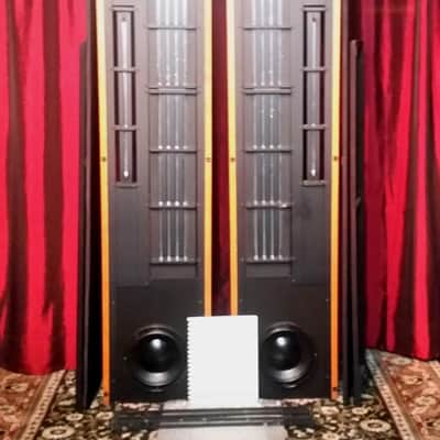 Eminent Technology LFT 8 VIII Hybrid Linear Field Transducer Loudspeaker With Manual Screens/Stands image 1