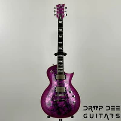 ESP Original Series Eclipse Custom Electric Guitar w/ Case - Purple Peel image 2