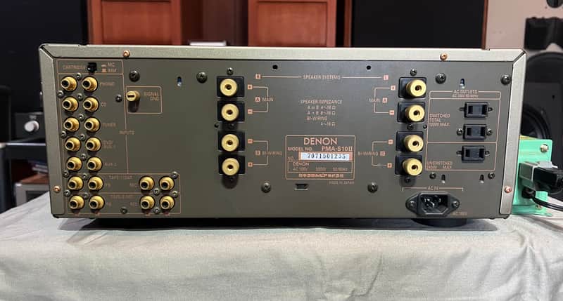 Denon PMA-S10II. Integrated amplifier, Very rare gear, made in