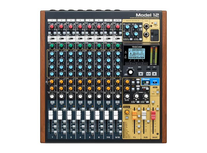 TASCAM Model 12 Mixer + Interface + Recorder image 1