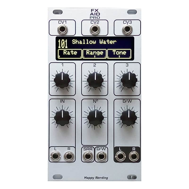 Happy Nerding FX Aid Pro Eurorack Effects Module (Silver) image 1