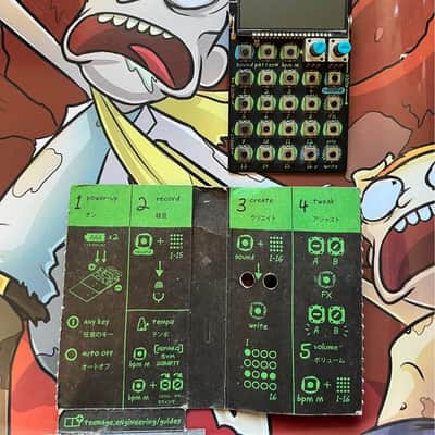 Teenage Engineering PO-137 Pocket Operator Rick & Morty Edition 2019 - Black image 3