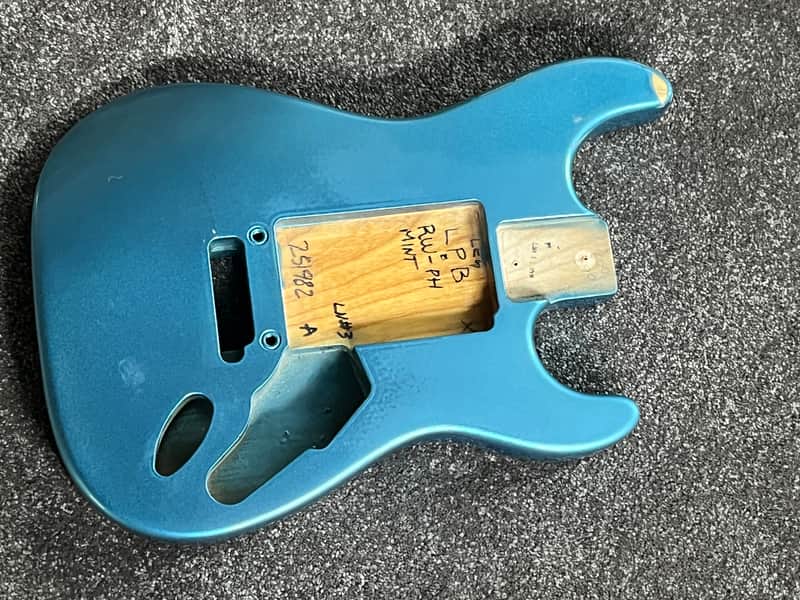 G&L Fullerton Legacy guitar Body Swamp Ash Lake Placid Blue USA image 1