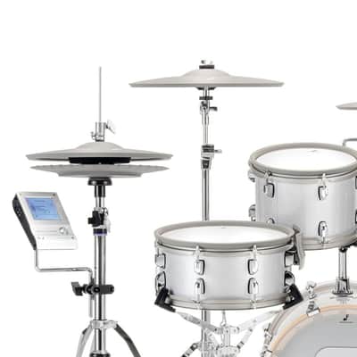 EFNOTE 5 Acoustic Designed Electronic Drum Kit White Sparkle image 6