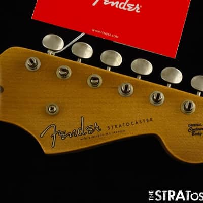 Fender USA Custom Shop 1955 Relic Stratocaster NECK + TUNERS Strat Maple 55 image 1