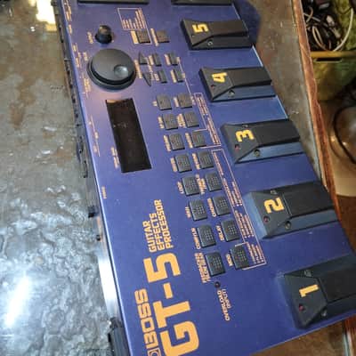 BOSS GT-5 ギターエフェクター 懐かしのマルチエフェクター BOSS GT-5の歪みは良い音だった