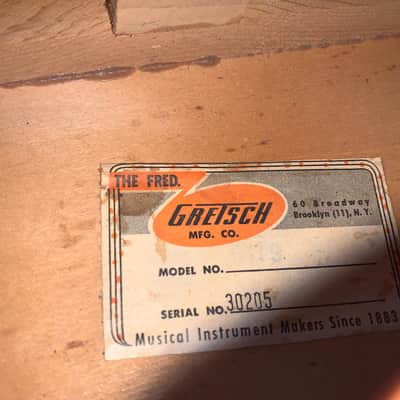 1959 Gretsch Chet Atkins Tennessean 6119 PAF Filtertron Western Red like 6120 Model! image 23
