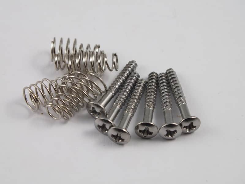 2023 Guitars Electric Ltd Single Coil Pickup Screws Chrome